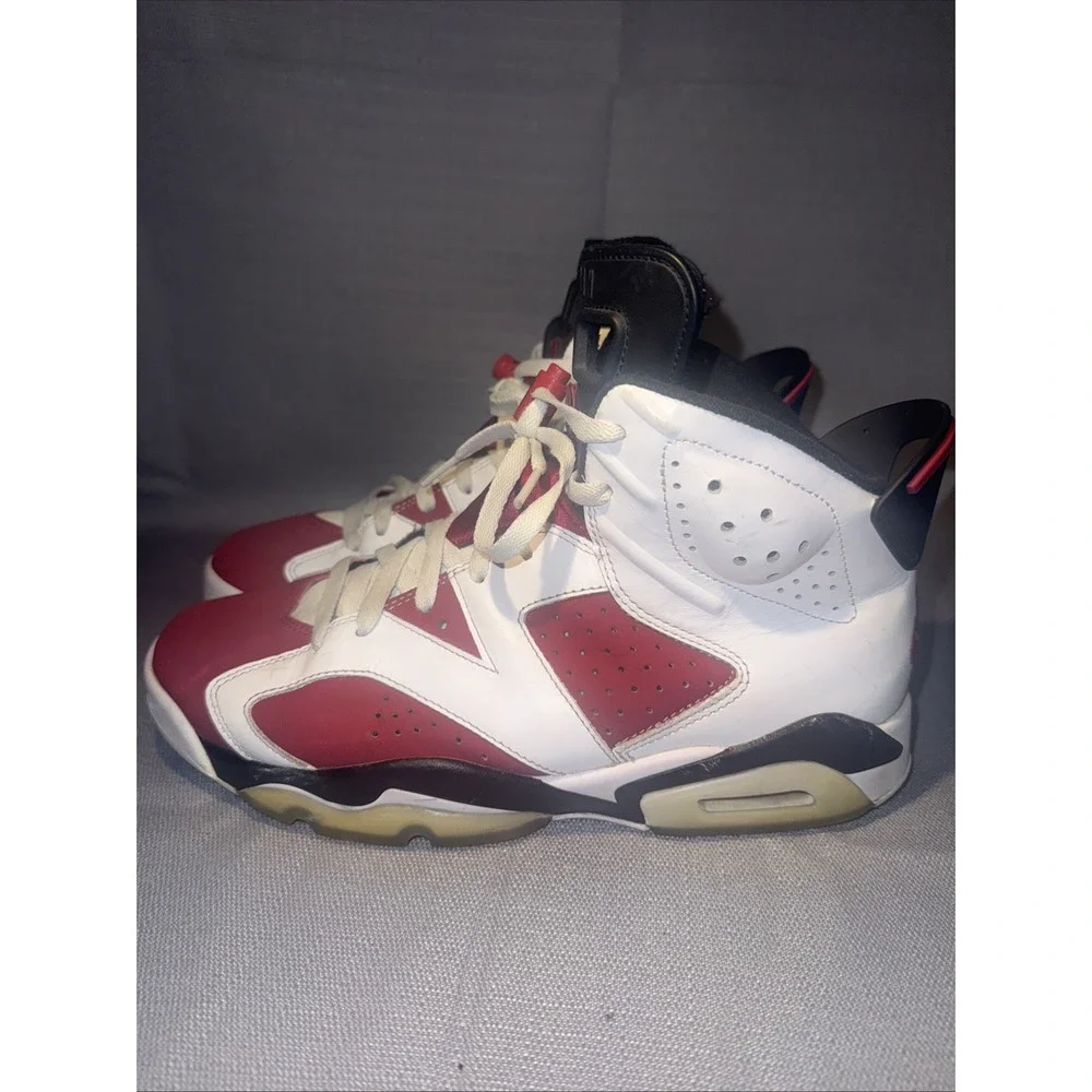 Nike Air‎ Jordan 6 Retro Men's Size 9 Carmine 2021 CT8529-106